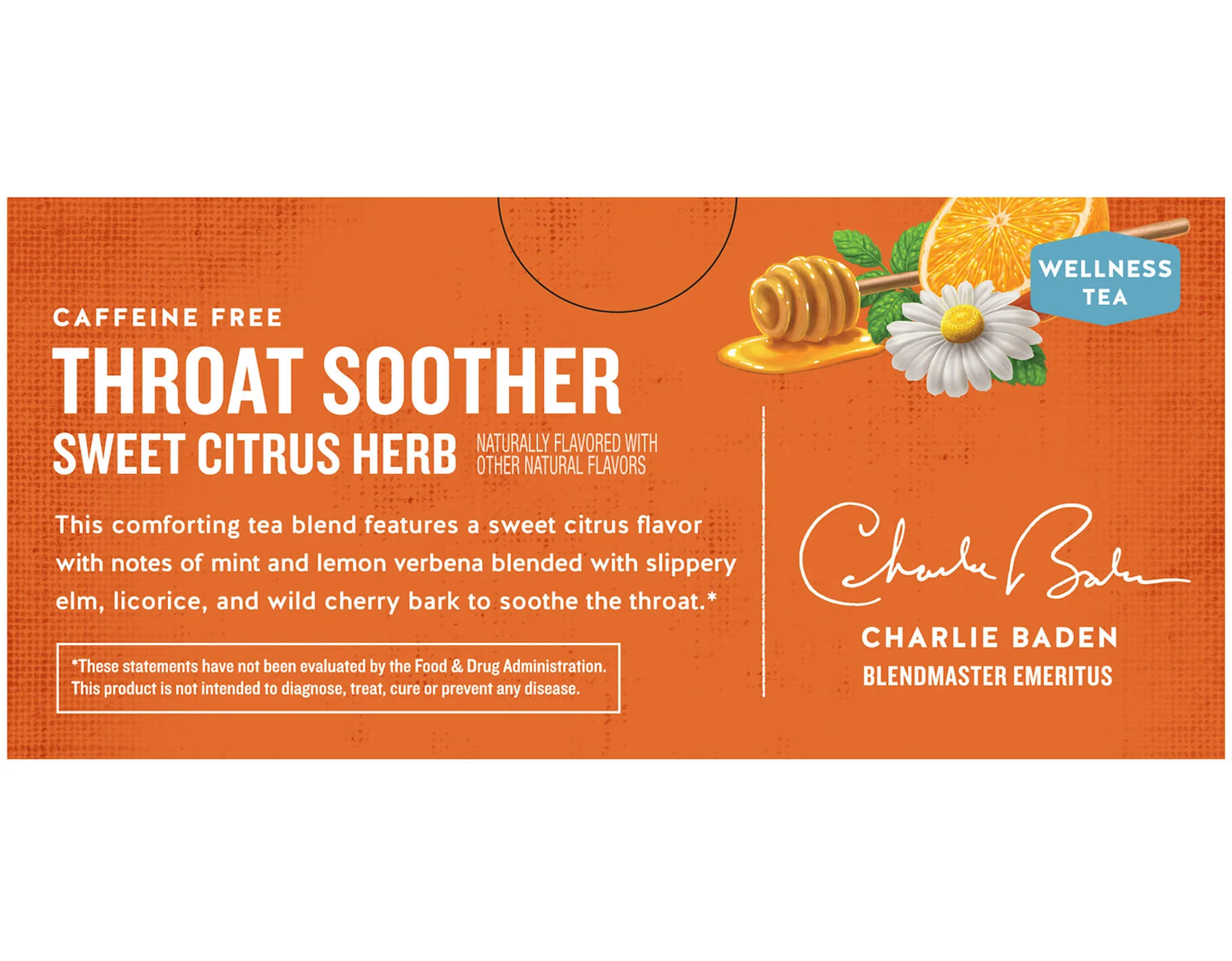 Throat Soother Sweet Citrus Herb Wellness Tea - Image 3