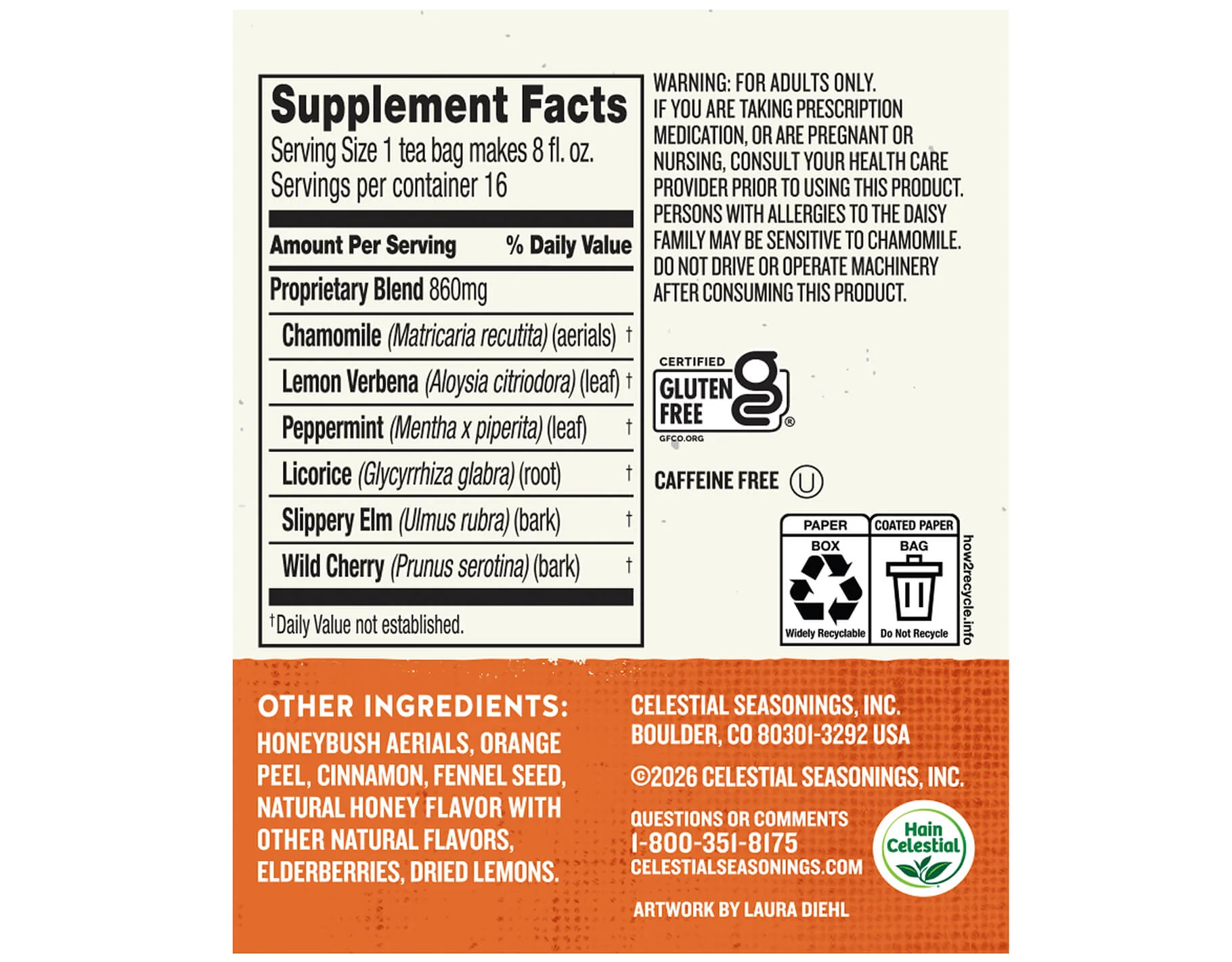 Throat Soother Sweet Citrus Herb Wellness Tea - Image 5